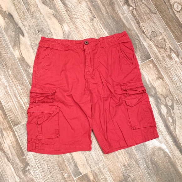 Carbon Other - Red Cargo Shorts!